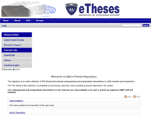Tablet Screenshot of etheses.qmu.ac.uk